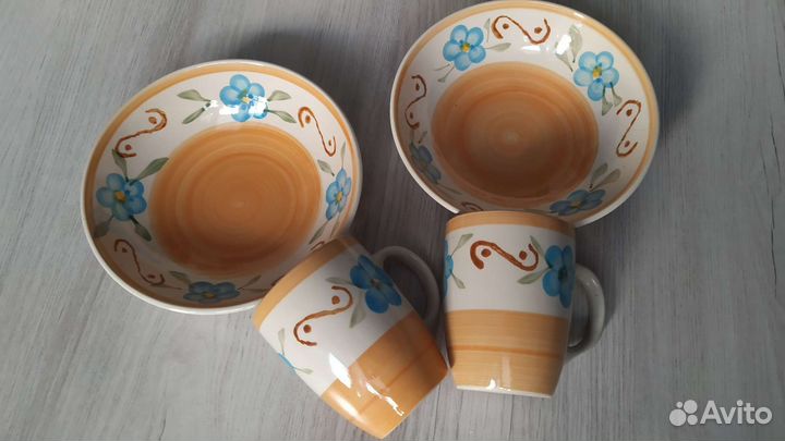 Бокал+тарелка