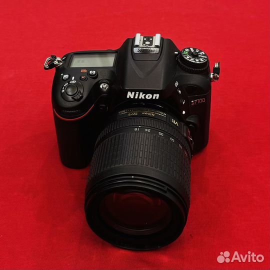 Nikon d7100 kit 18-105mm как новый