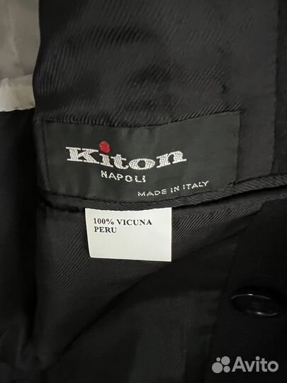 Пальто kiton vicuna викунья оригинал новое