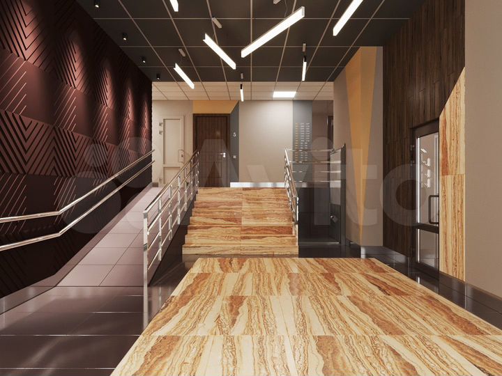 2-к. квартира, 69,6 м², 12/25 эт.