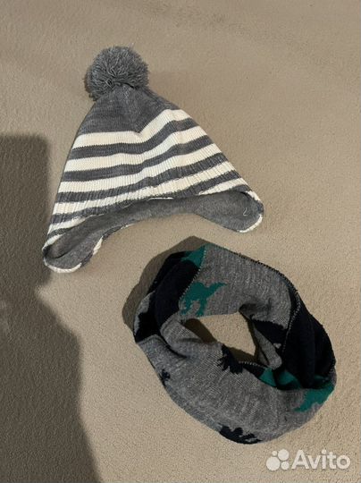 Шапка и снуд Hm 92-104 см