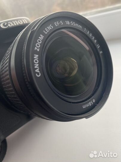 Зеркальный фотоаппарат canon eos 600d kit EF-S 18