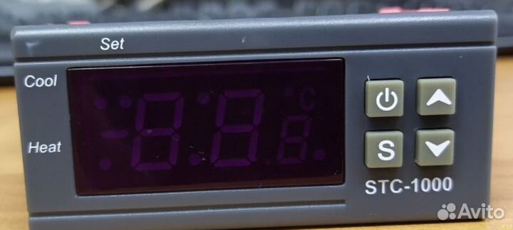 Термостат ET STC-1000/220V (два реле по 10А)