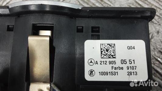 Переключатель света mercedes benz E-class W212 (ND