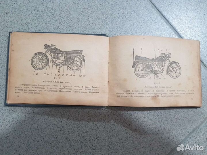 Книга мотоцикла иж-56