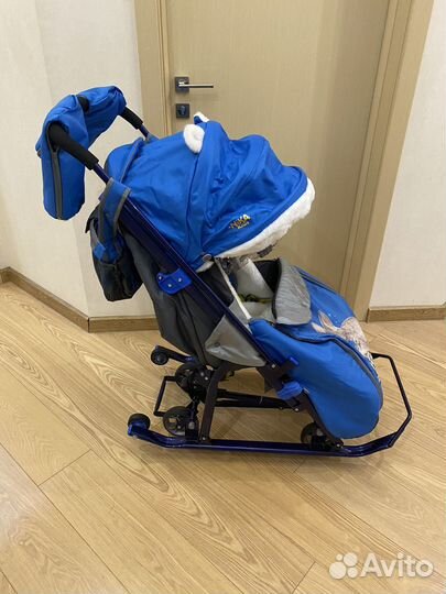 Санки коляска ника 7 2 нд