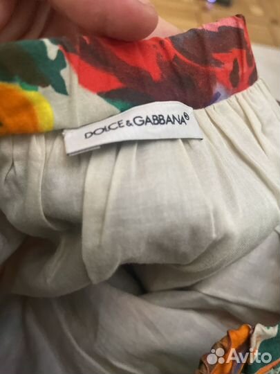 Dolce gabbana юбка для девочки оригинал