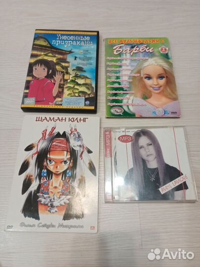 Диски с мультфильмами