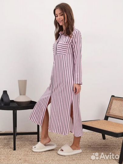 Халат домашний, хлопок, 42-44 р., новый