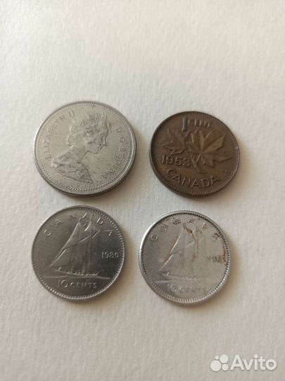 Монеты канады
