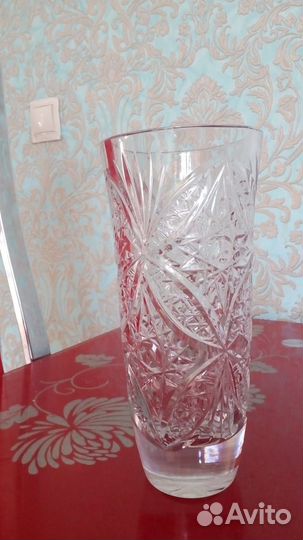 Хрусталь Чешский времен СССР вазы,салатники,кружки