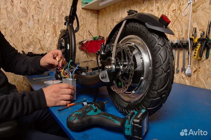 Ремонт электросамокатов, гироскутеров и сигвеев