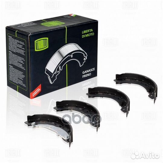 Колодки барабанные mitsubishi colt