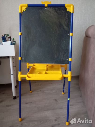 Мольберт для рисования детский двухсторонний