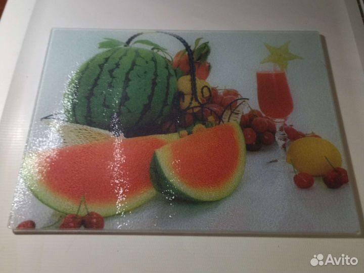 Доска разделочная стекло