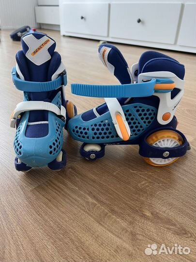 Роликовые коньки детские Reaction 29-32