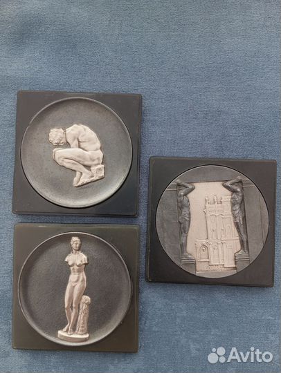 Медаль Эрмитаж Ленинград СССР