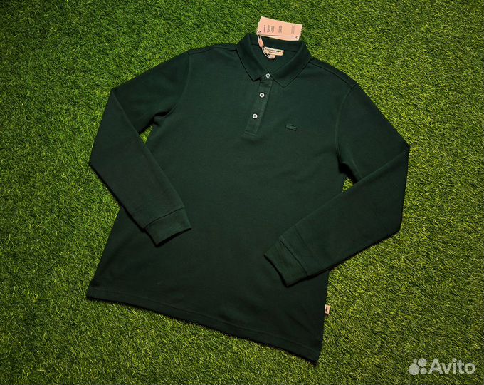 Поло Lacoste Длинный Рукав (S-2XL)