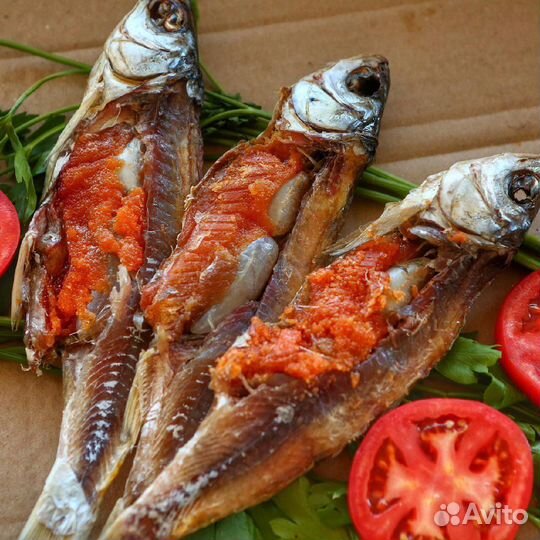 Вяленая рыба и икра от производителя
