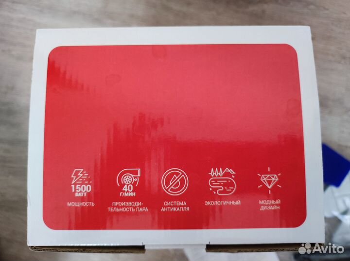 Ручной отпариватель MIE Graze New Red Новый