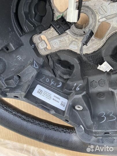 Руль BMW F20 f30 с обогревом