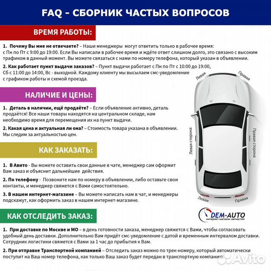 Ремкомплект крыла заднего левый зад для volvo S40/V40 (VS/VW) 07.95-07.00 4D