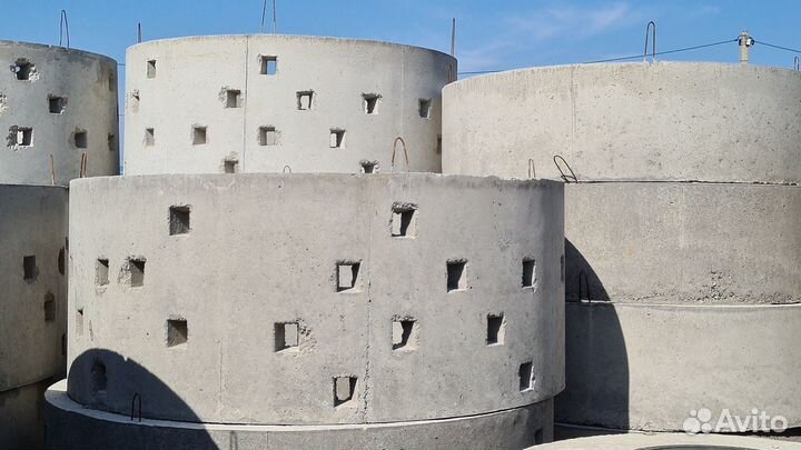 Выгребная яма из бетонных колец под ключ