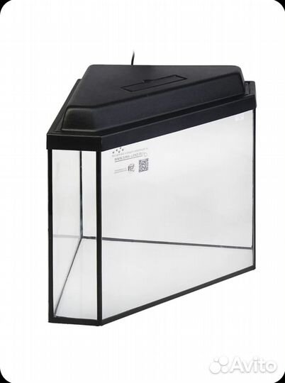 Новый аквариум с фильтром и лампой