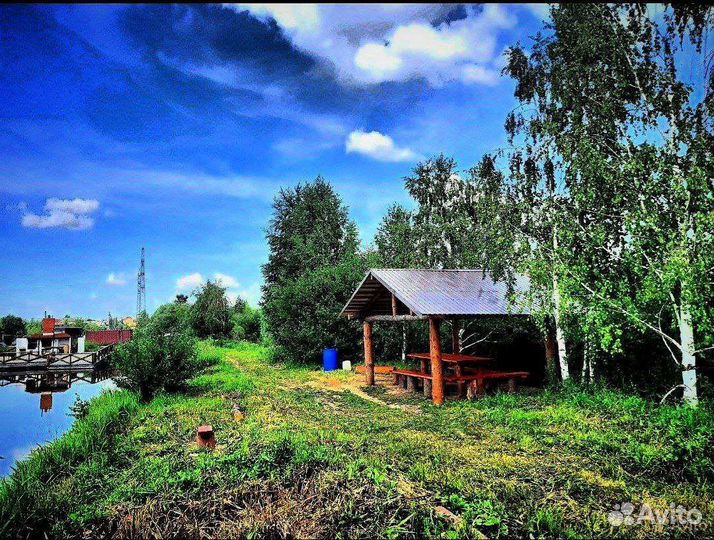 Беседка с мангалом/рыбалкой в аренду