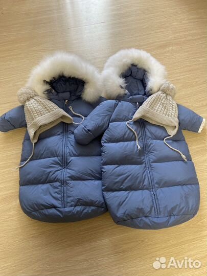 Конверт пуховый для новорожденного miacompany