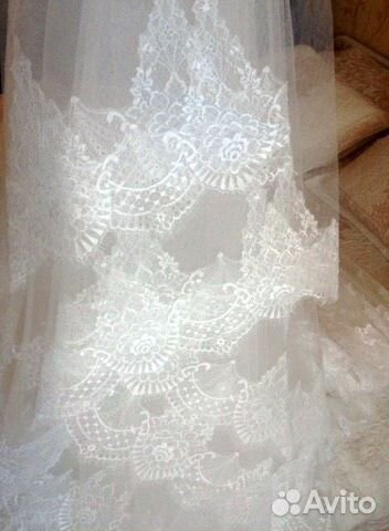 Свадебное платье,фата+чехол