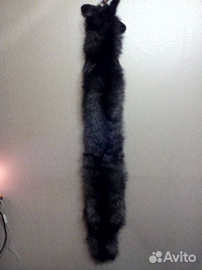 Воротник из чернобурой лисы