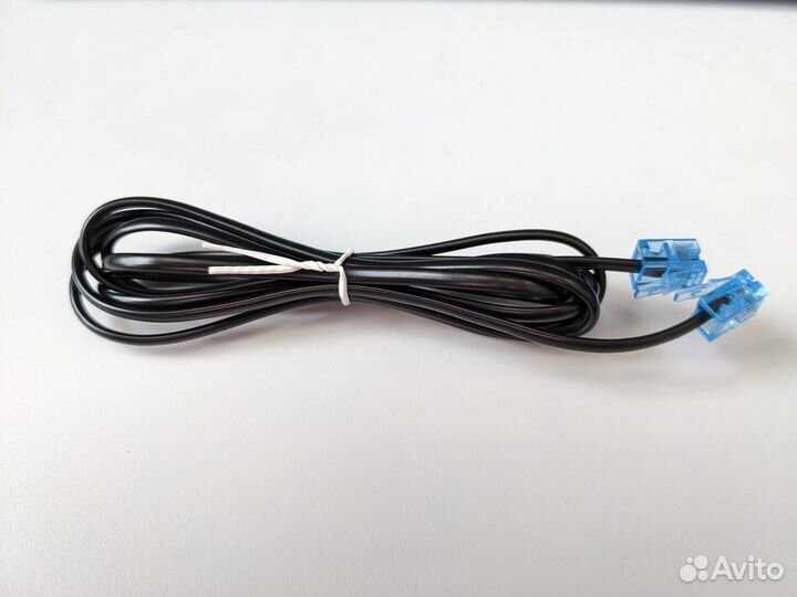 Кабель двухжильный телефонный RJ11