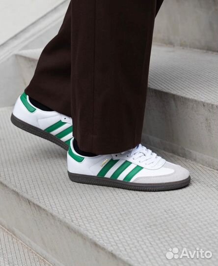 Adidas Samba OG White Green