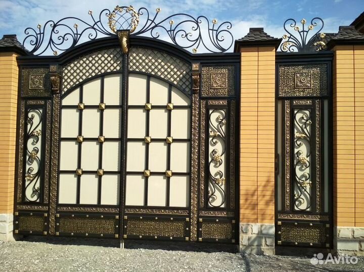 Кованые ворота