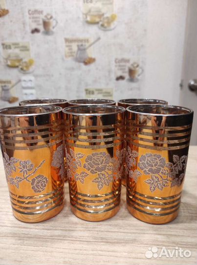 Стаканы стекло времён СССР