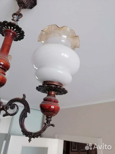 Люстра потолочная бу