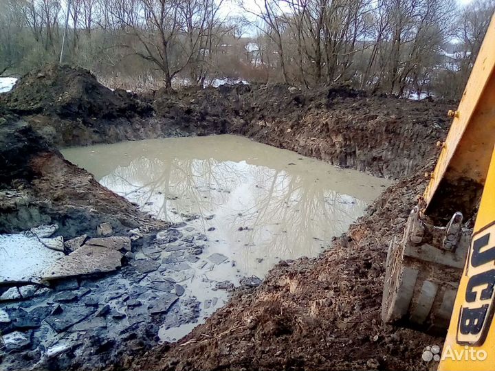 Услуга Экскаватора-погрузчика