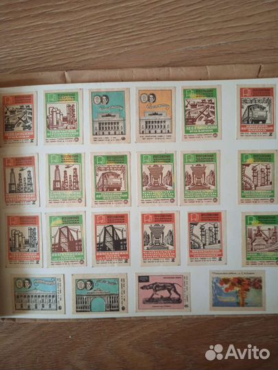 Набор спичечных этикеток СССР