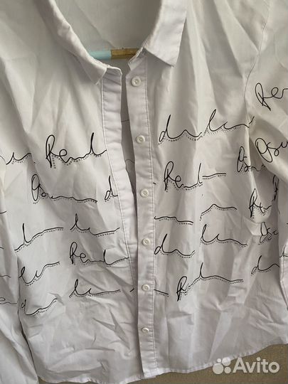 Блузка белая школьная