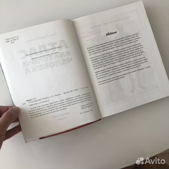 Атлас анатомии человека Левкин