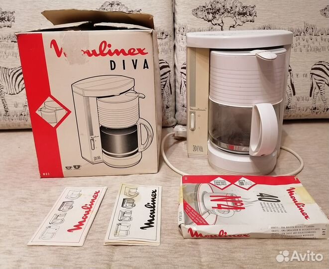 Кофеварка moulinex