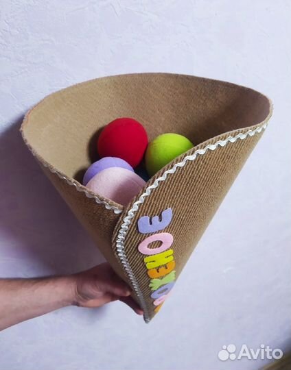 Реквизит для аниматоров рожок с мороженым