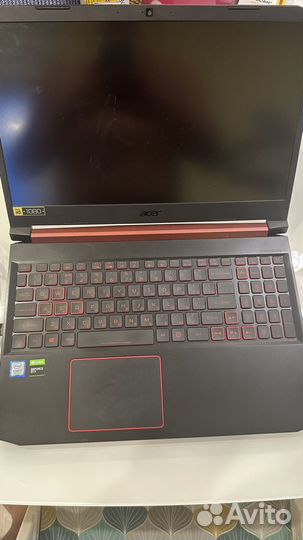 Ноутбук игровой Acer Nitro 5 AN515-54-72GJ