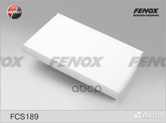 FCS189 Фильтр салона audi A100/200/A6 FCS189 fenox