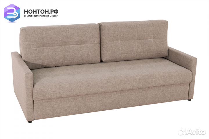 Диван еврокнижка Норд светло-бежевый