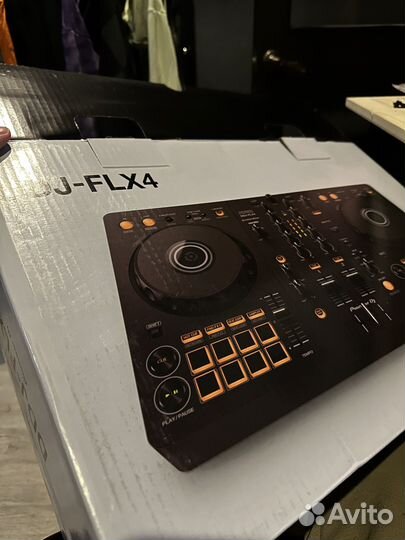 Dj контролер pioneer ddj flx 4 новый