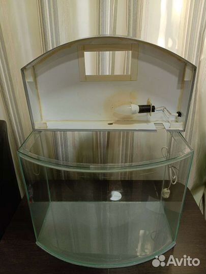 Аквариум панорамный 50 литров