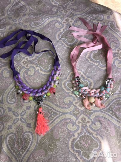 Дизайнерское колье O. Sharapova оригинал новое