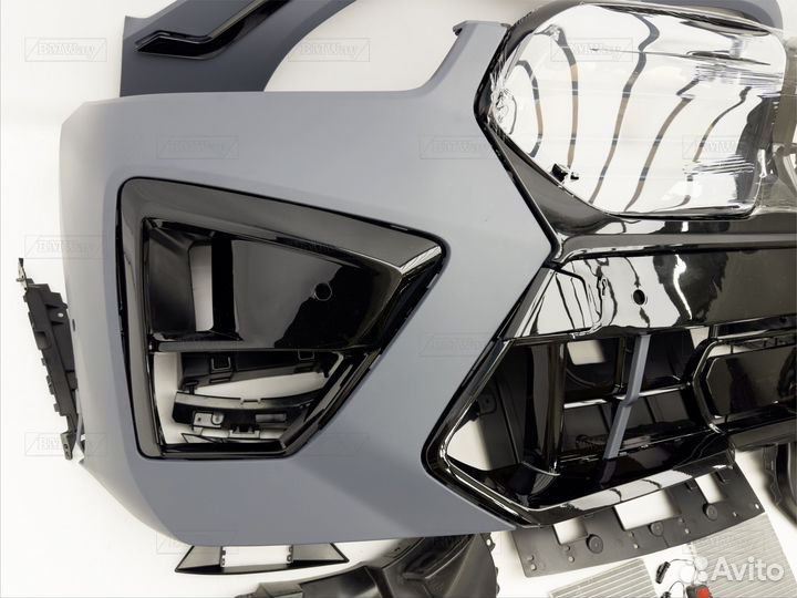 Передний бампер BMW X6M G06 рестайлинг